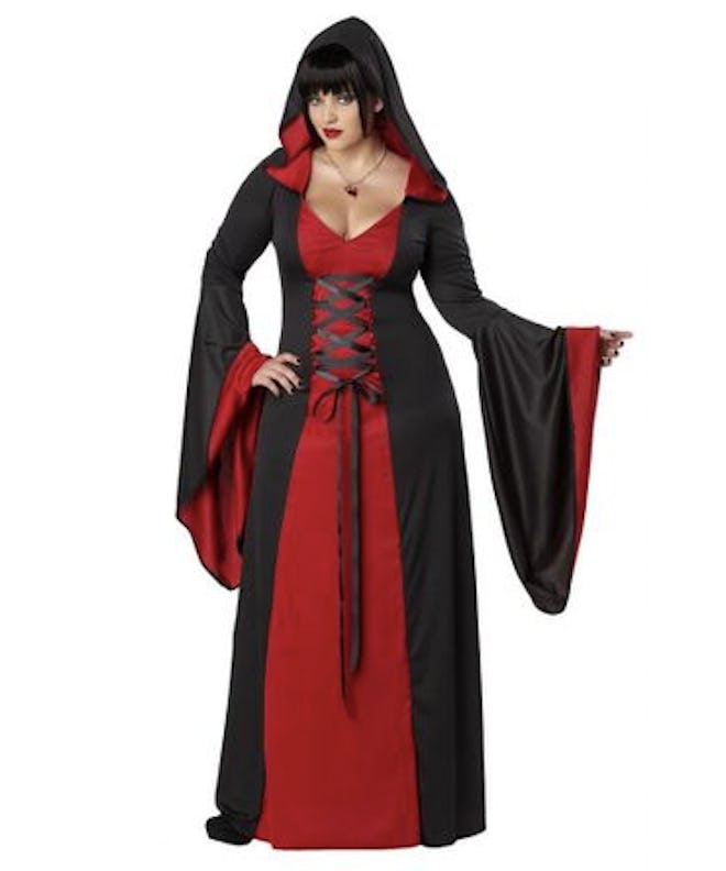 Plus size sorceress costume