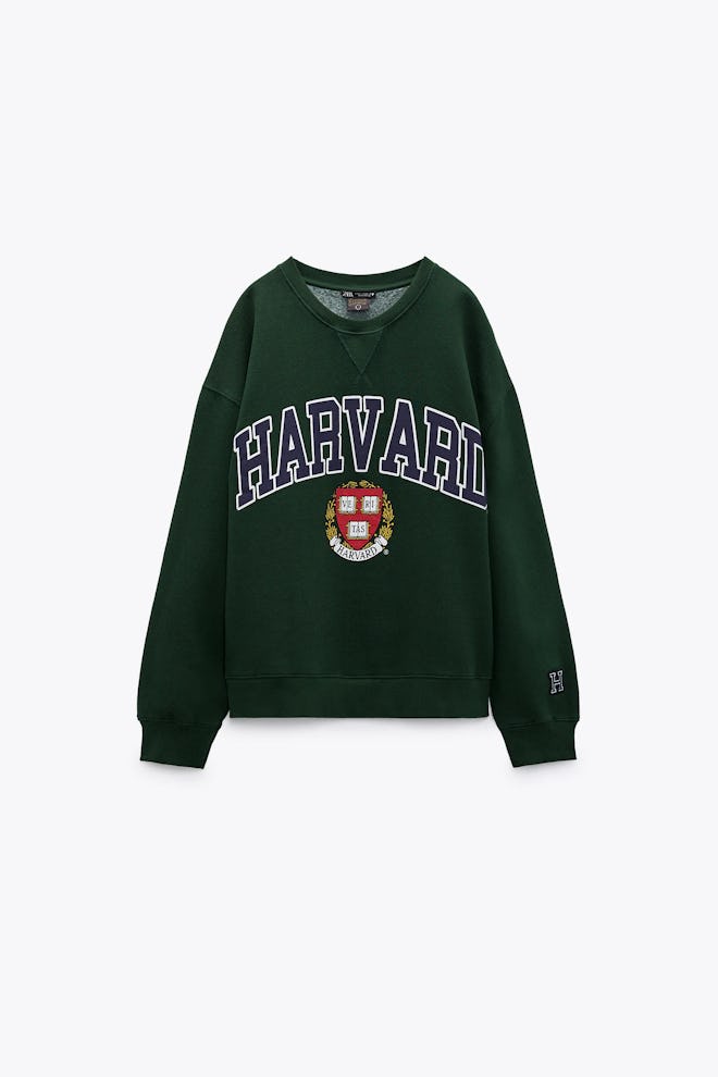 Harvard Sweatshirt Zara