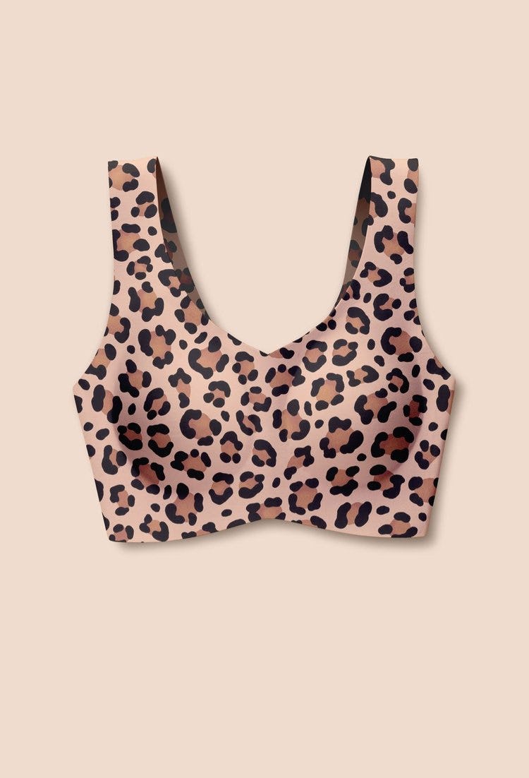 Bralette in Leopard