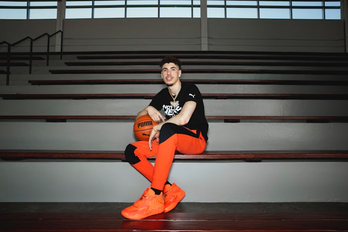 Puma x LaMelo Ball MB.01 signature basketball sneaker