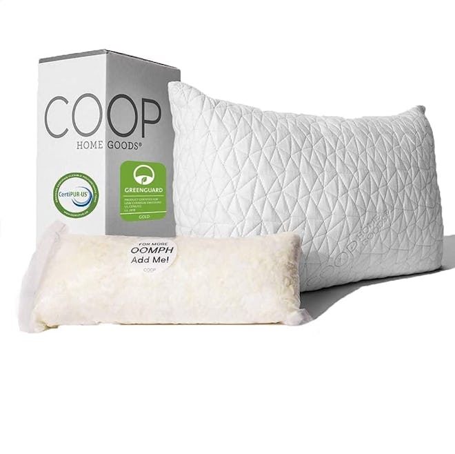 Coop Home Goods Adjustable Memory Foam Pillow