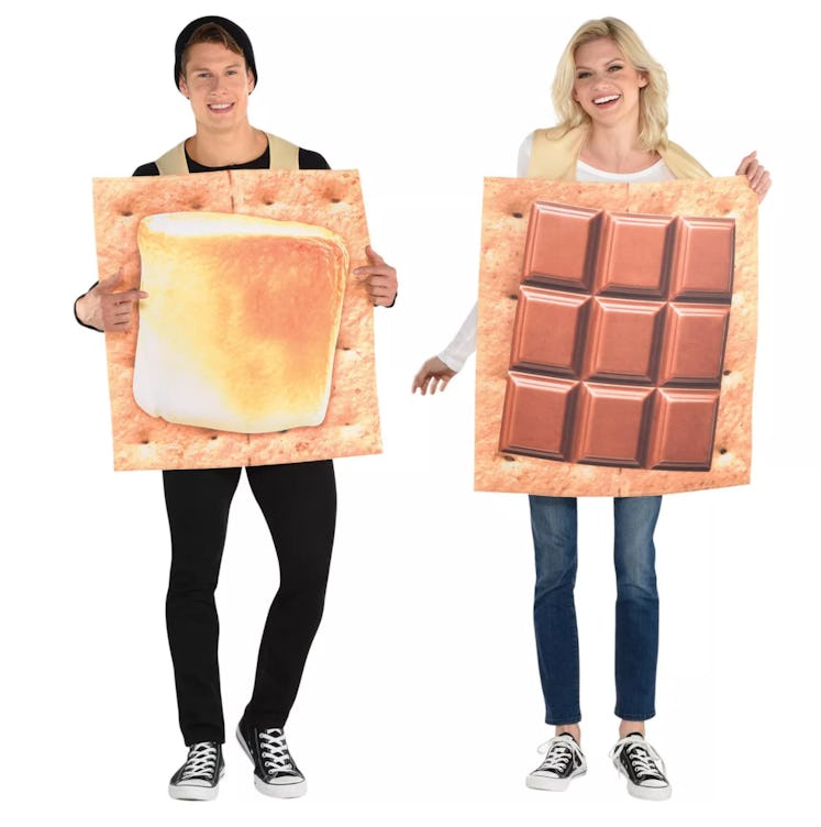 Adult Smores Couple Halloween Costume Set