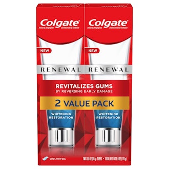 Colgate Whitening Restoration Gum Renewal Toothpaste (2-Pack), 3 Oz. Each