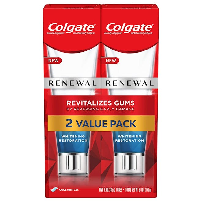 Colgate Whitening Restoration Gum Renewal Toothpaste (2-Pack), 3 Oz. Each