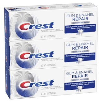 Crest Gum & Enamel Repair Toothpaste (3-Pack), 4.1 Oz. Each
