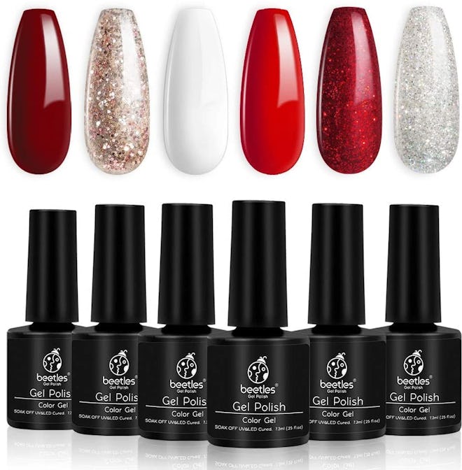Beetles Gel Nail Polish Set (6-Pack)
