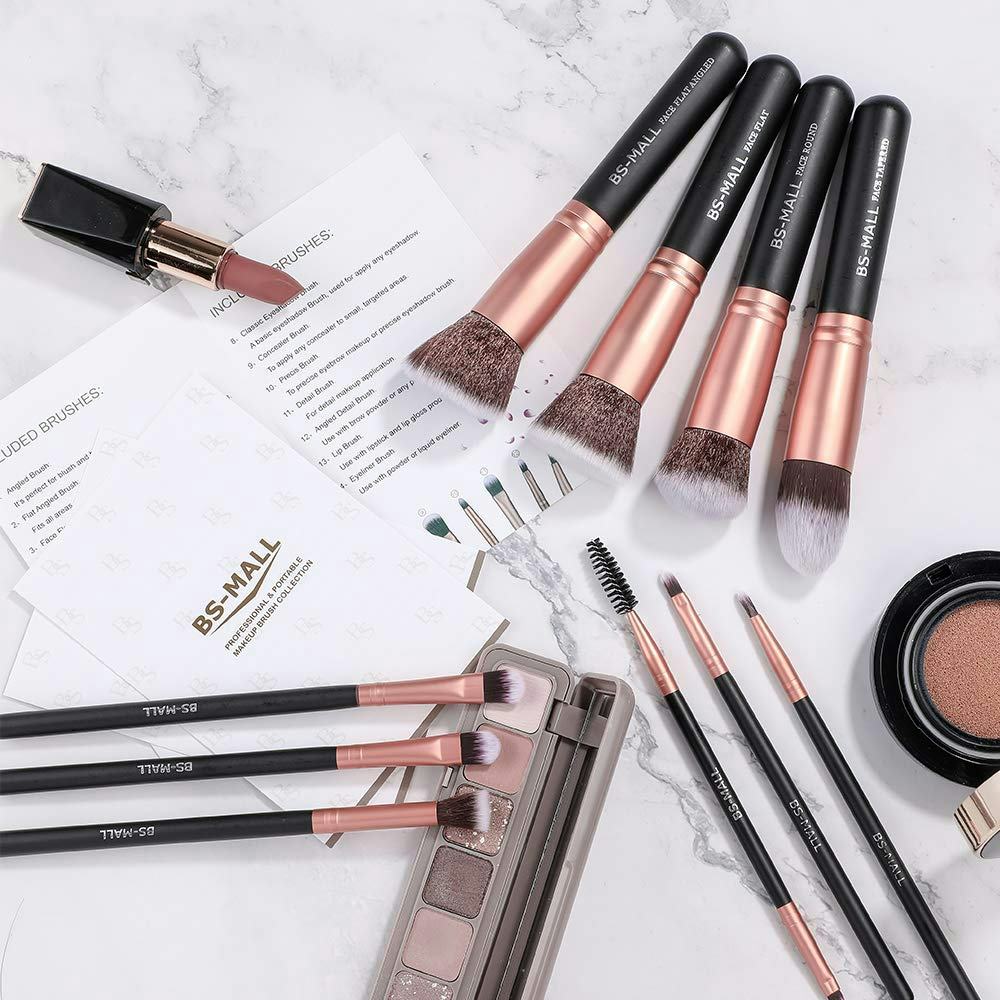 BS-MALL Makeup Brush Set (14 Pieces)