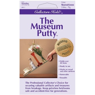 Quakehold! Collectors Hold Museum Putty