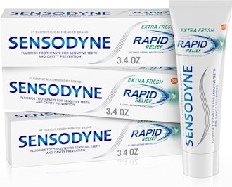 Sensodyne Rapid Relief Toothpaste (3-Pack), 3.4 Oz. Each