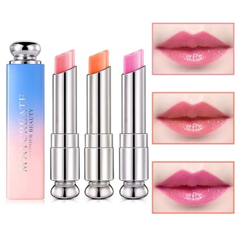Firstfly Crystal Jelly Temperature Color Change Lipstick (3-Pack)