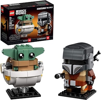 LEGO BrickHeadz Star Wars The Mandalorian & The Child Building Kit (295 Pieces)