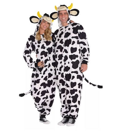 Adult Cow Zipster Halloween Costume