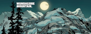 Wundagore Mountain, as depicted in AVX: Vs Vol. 1 #5