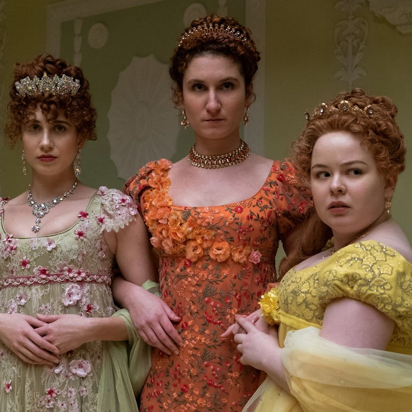 The Featheringtons from Netflix's 'Bridgerton' have some of the perfect hairstyles for Halloween and...