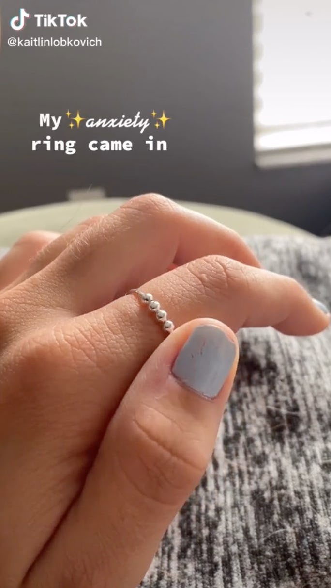 A viral TikTok about anxiety rings.