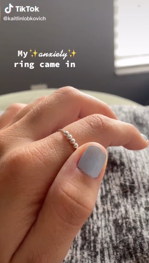 A viral TikTok about anxiety rings.