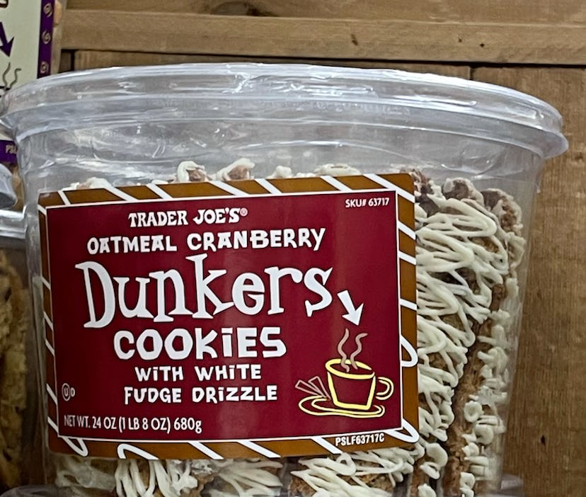 oatmeal cranberry dunkers cookies