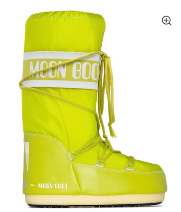 lime green snow boots