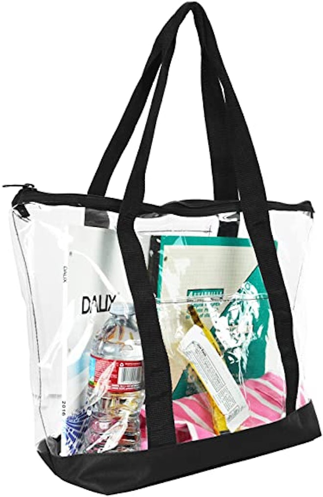 DALIX Clear Shopping Bag