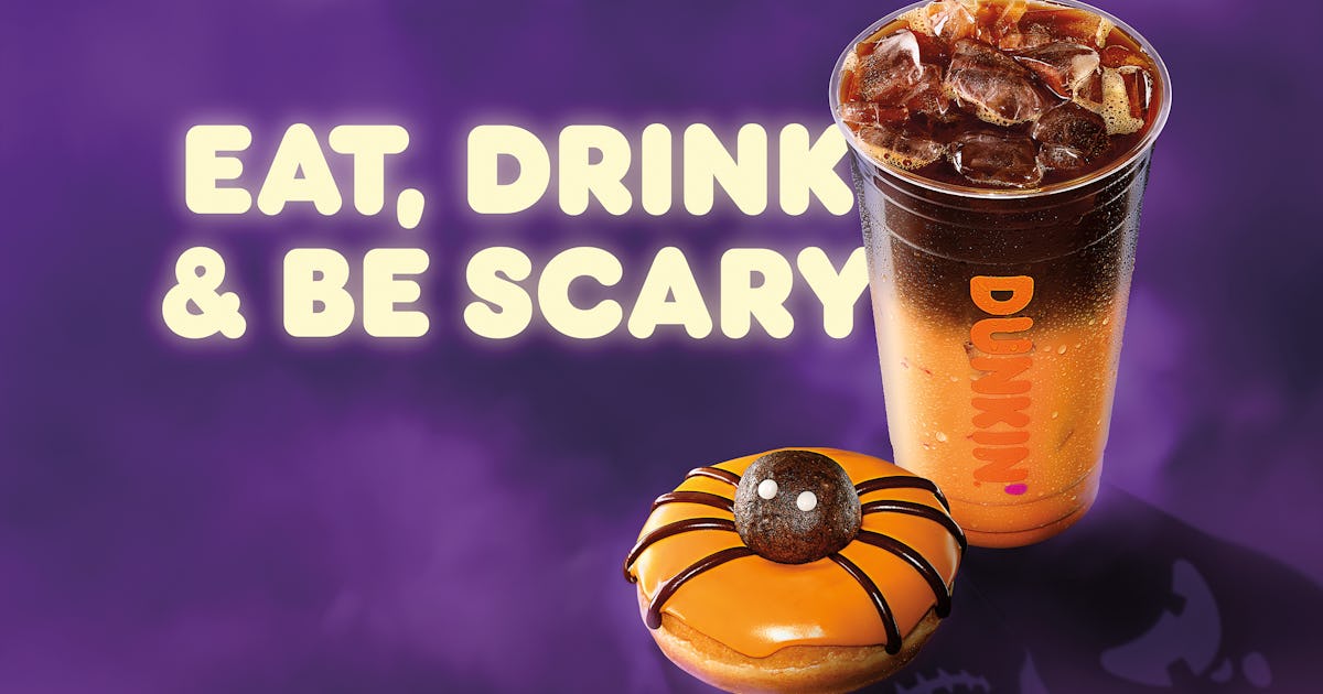 Dunkin's New Halloween Drink, Peanut Butter Macchiato, Is A Sweet Sip