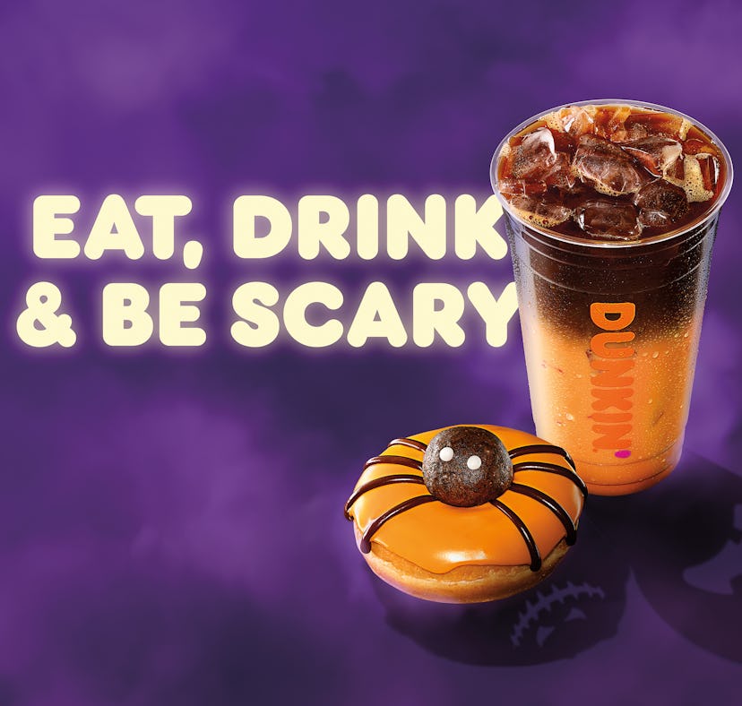 Dunkin's new Halloween drink is the Peanut Butter Macchiato, and it's inspired by peanut butter cup ...