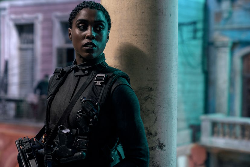 Lashana Lynch as Nomi in 'No Time to Die.'