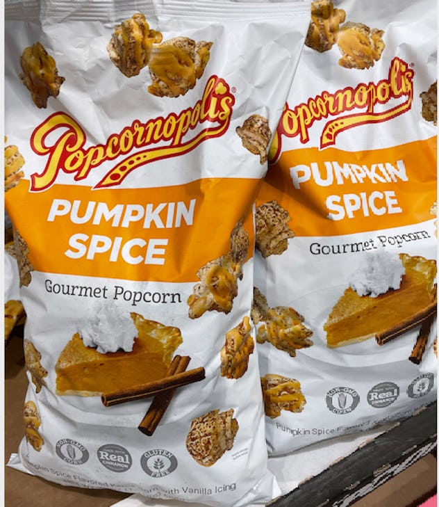 pumpkin spice popcorn