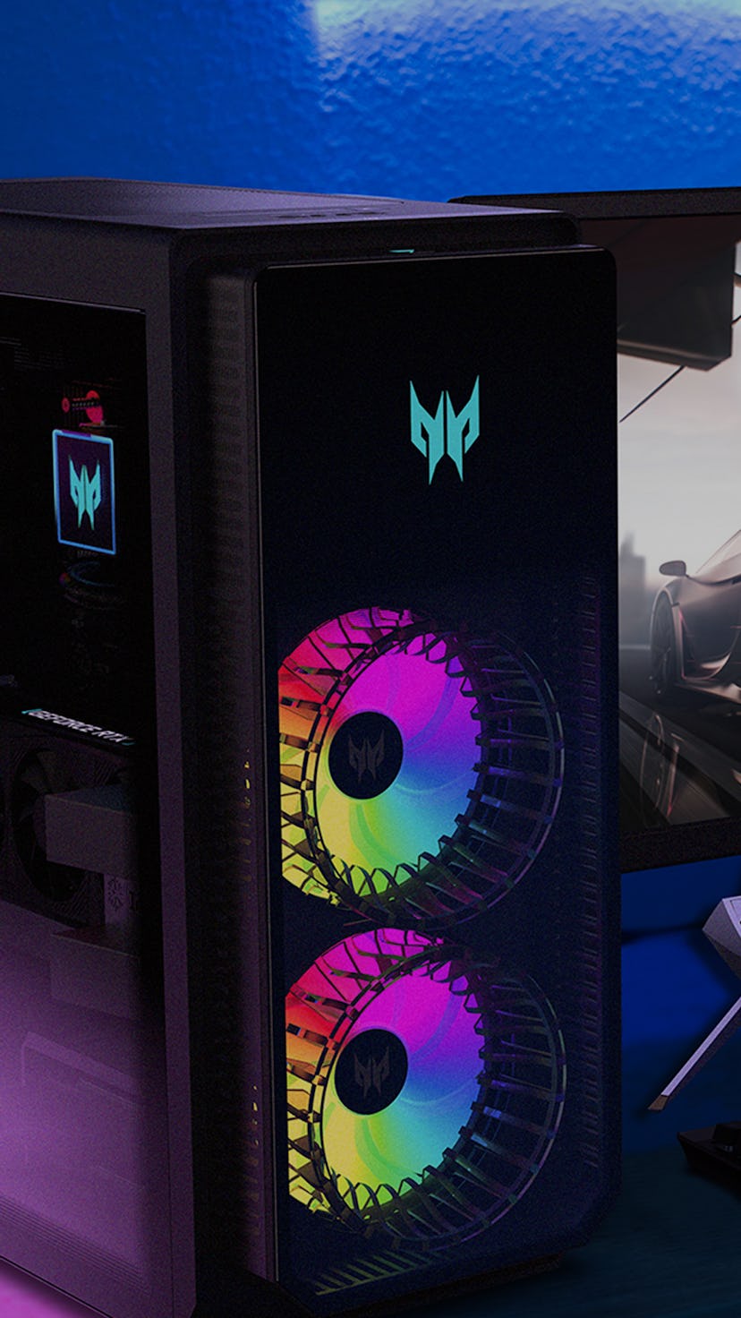 Acer gaming PC with RTX 3080 and Intel 12th gen