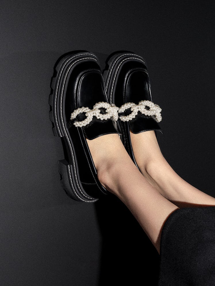 Perline Beaded Platform Loafers