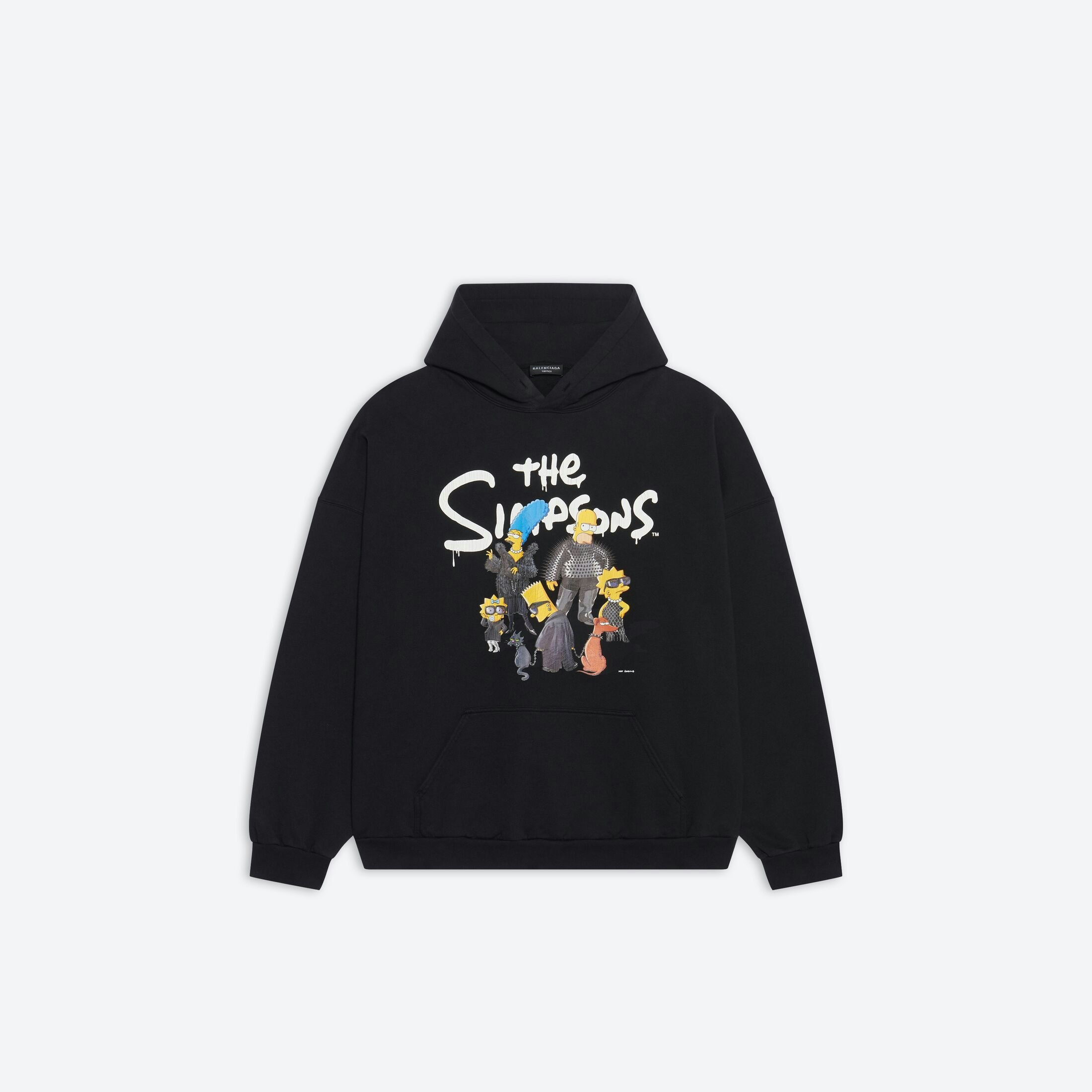 Shop Balenciaga The Simpsons Tm   20th Television Hoodie Wide Fit  Saks  Fifth Avenue