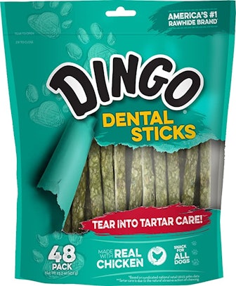 Dingo Tartar and Breath Dental Sticks for Dogs