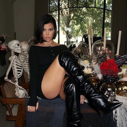 kourtney kardashian halloween costume 