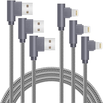 APFEN Right-Angle iPhone Charging Cables (3-Pack)