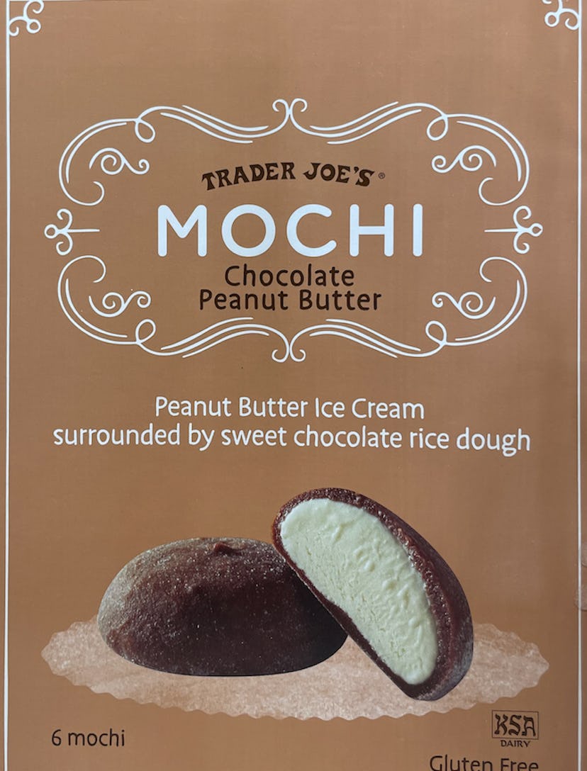 peanut butter chocolate mochi