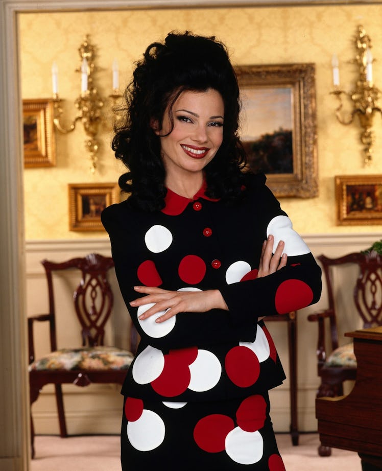 Fran Fine in The Nanny is a prime Halloween costume idea for someone with curly hair