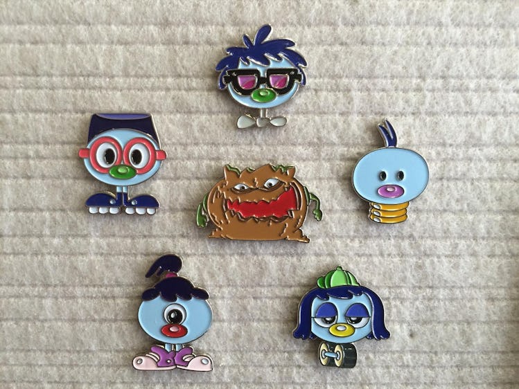 Zoombinis enamel pins