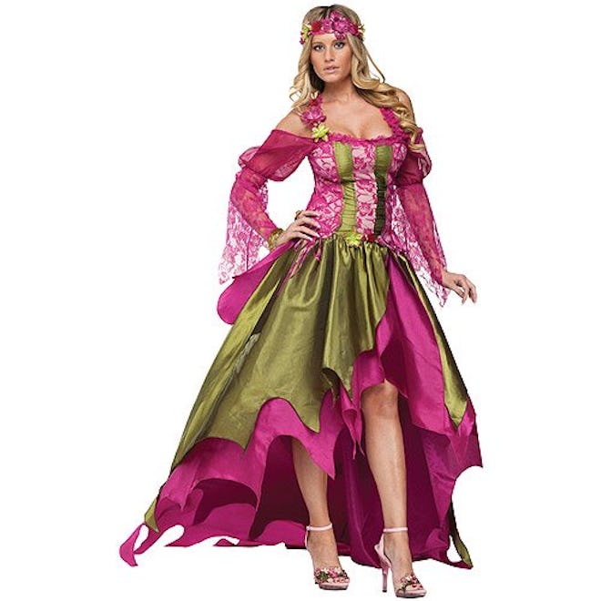 long dress fairy queen costume