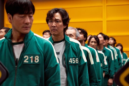 Gi-hun and Sang-woo are based on the 'Squid Game' creator. Photo via Netflix