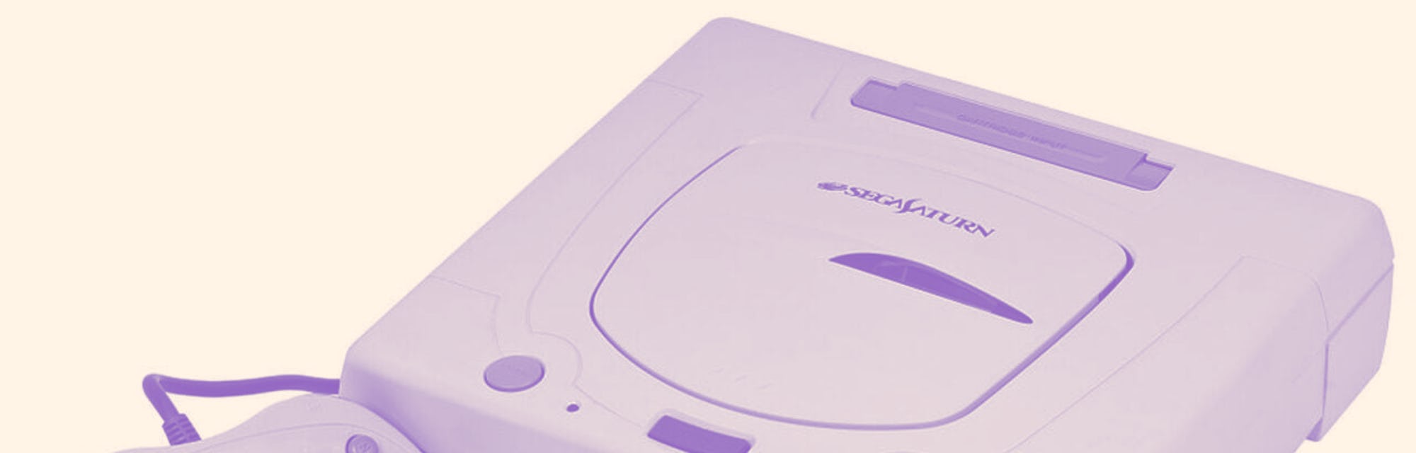 A photo of the Sega Saturn 