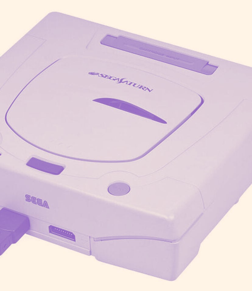 A photo of the Sega Saturn