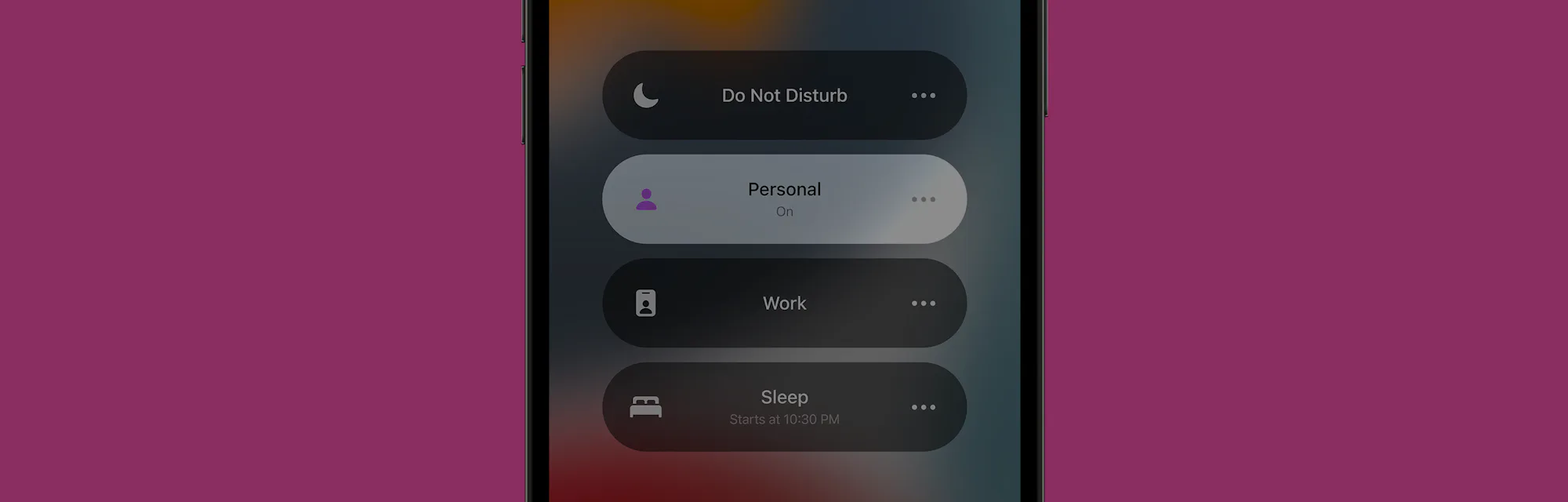 Iphone Modes How to use Focus Mode on iOS 15