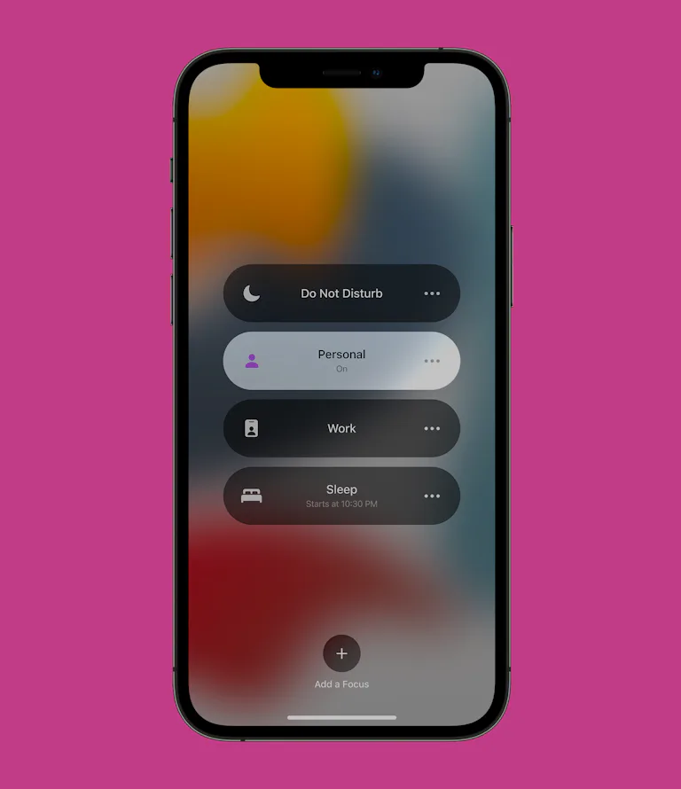 How to use Focus Mode on iOS 15