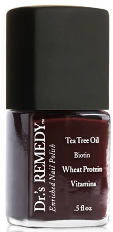 DEFENSE Deep Red Enriched Nail Polish