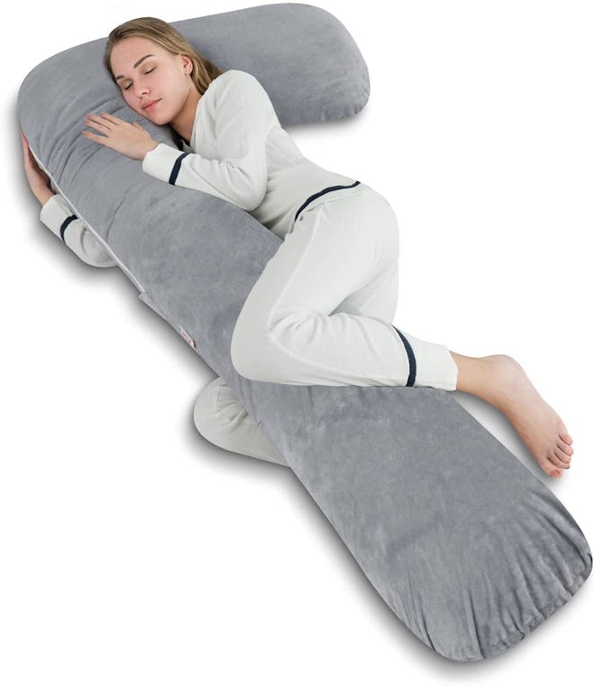 AngQi Full Body L-Shaped Body Pillow
