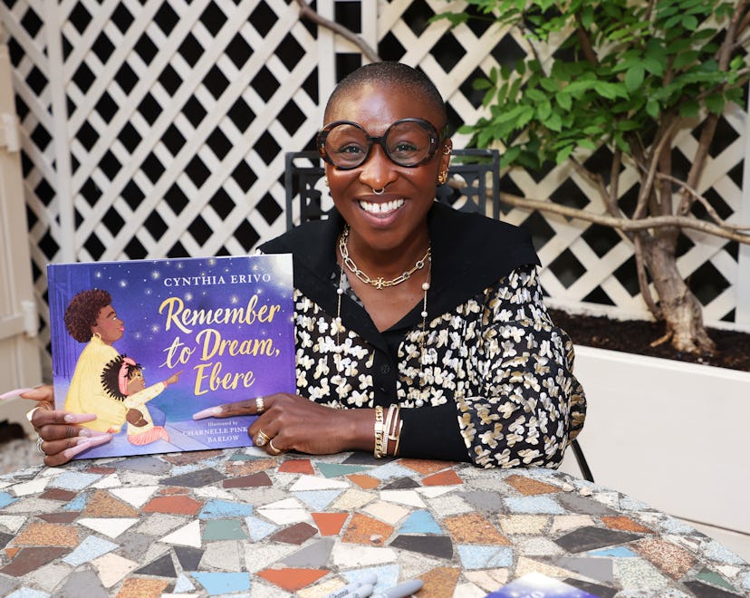 Cynthia Erivo With Her New Book Remember To Dream Ebere