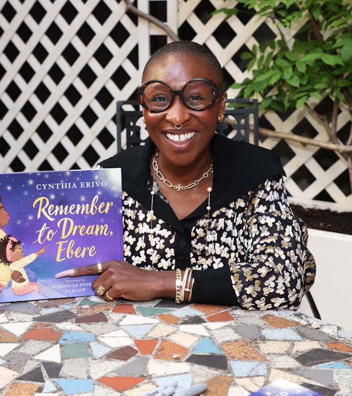 Cynthia Erivo With Her New Book Remember To Dream Ebere