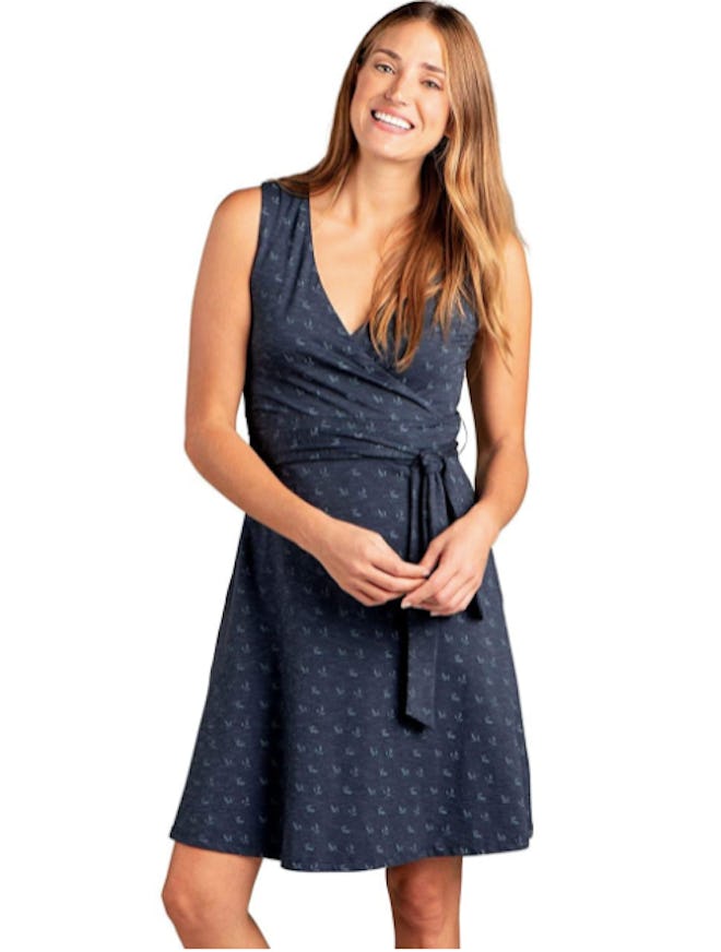 Toad&Co Cue Sleeveless Wrap Dress