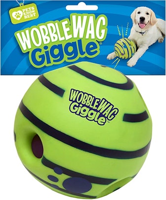 Wobble Wag Giggle Ball Interactive Dog Toy