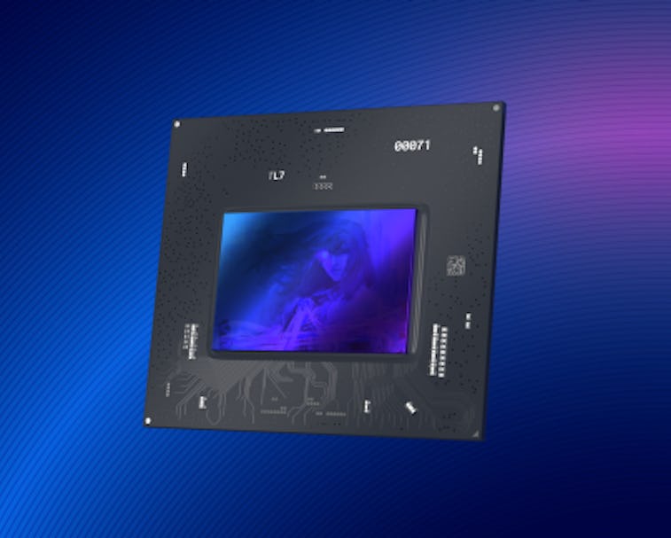 One of Intel's Arc graphic cards
