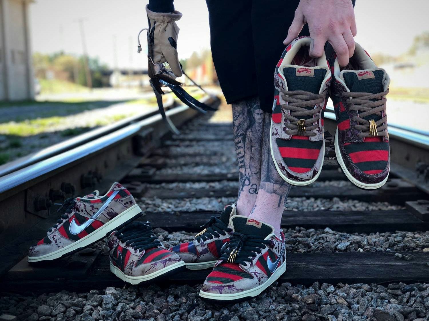 Nike s Freddy Krueger SB Dunk is the best Halloween sneaker ever